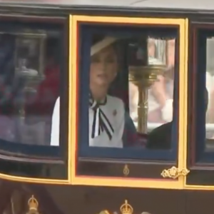  
Kate Middleton à "Trooping the Colour"