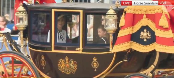  
Kate Middleton à "Trooping the Colour"