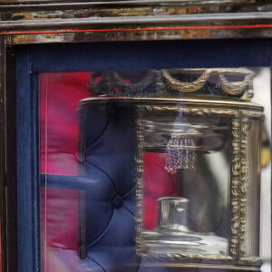 Catherine (Kate) Middleton, princesse de Galles et Le prince Louis de Galles - Les membres de la famille royale britannique lors de la parade Trooping the Color à Londres, Royaume Uni, le 15 juin 2024. © Julien Burton/Bestimage 