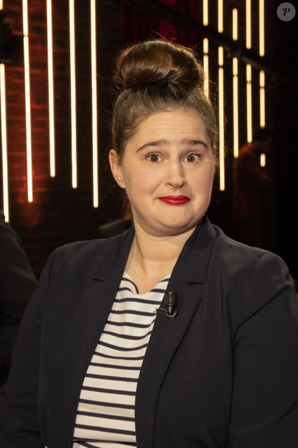 Exclusif - Elodie Poux - Backstage de l'enregistrement de l'émission "On Est En Direct" (OEED), présentée par L.Ruquier, diffusée sur France 2 le 6 mars © Jack Tribeca / Bestimage 