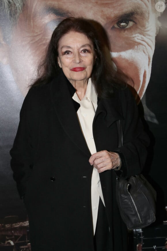 Exclusif - Anouk Aimée - Photocall - Spectacle symphonique Claude Lelouch "D'un film à l'autre" au Palais des Congrès de Paris le 14 novembre 2022. © Moreau / Rindoff / Bestimage 