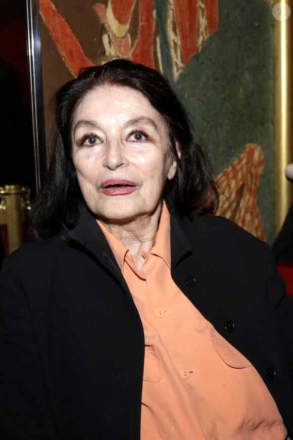 Exclusif - Anouk Aimée lors de la soirée d'hommage au compositeur Francis Lai au Grand Rex à Paris le 5 novembre 2021. © Cédric Perrin / Bestimage 