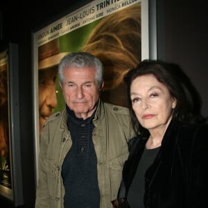 Anouk Aimée et Claude Lelouch à l'avant première du film "Les plus belles années d'une vie" au cinéma des Cinéastes à Paris, France, le 21 mai 2019. © JLPPA/Bestimage 