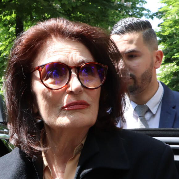 Anouk Aimée - People arrivent sur l'enregistrement de l'émission "Vivement Dimanche" au studio Gabriel à Paris le 29 avril 2019. 