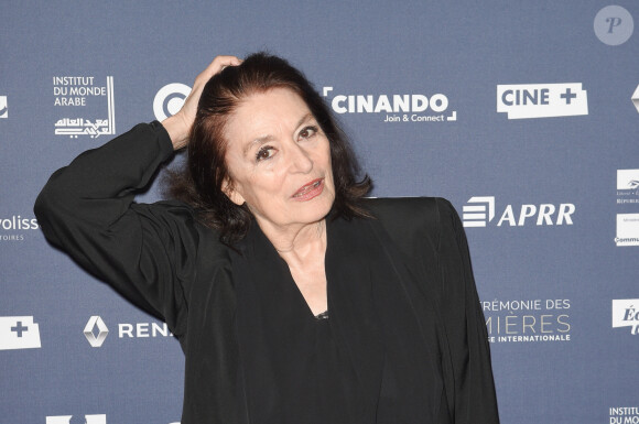 Anouk Aimée - 24ème cérémonie des Prix des Lumières de la presse internationale à l'Institut du Monde Arabe à Paris, le 4 février 2019. © Coadic Guirec/Bestimage 