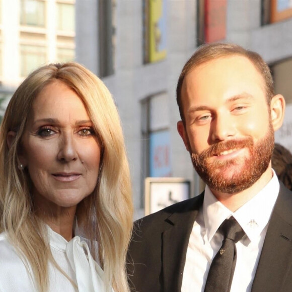 Céline Dion et René-Charles à l'avant-première du documentaire I am : Celine Dion.il