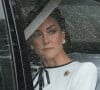 Kate Middleton a fait un retour attendu pour l'anniversaire de Charles III.
Catherine (Kate) Middleton, princesse de Galles, arrive au palais de Buckingham pour Trooping the Color à Londres, Royaume Uni. © Julien Burton/Bestimage 