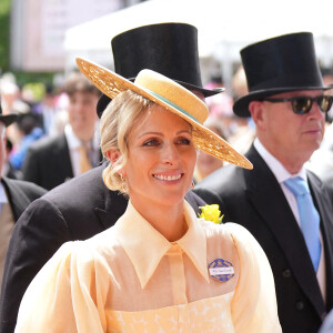 Zara Tindall - La famille royale d'Angleterre aux courses hippiques "Royal Ascot 2024" à Ascot 