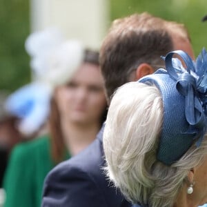 Eugenie d'York et Birgitte, duchesse de Gloucester - La famille royale d'Angleterre aux courses hippiques "Royal Ascot 2024" à Ascot 