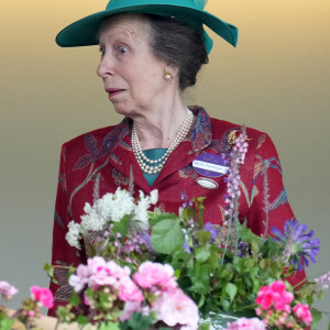 La princesse Anne - La famille royale d'Angleterre aux courses hippiques "Royal Ascot 2024" à Ascot 