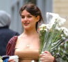 Alors que la fille de Tom Cruise et Katie Holmes a fêté ses 18 ans le 18 avril 2024, elle profite de sa vie de jeune new-yorkaise.
Suri Cruise, le jour de son anniversaire de 18 ans, dans les rues de New York.