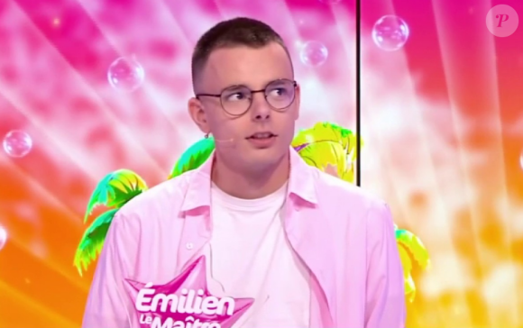 Emilien pendant l'émission des 12 Coups de midi ce lundi 17 juin sur TF1