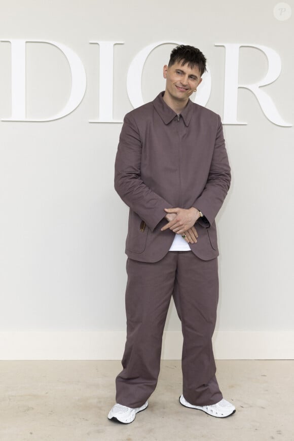 Raphaël Quenard - Photocall du défilé DIOR "Collection Homme Prêt-à-Porter Printemps/Eté 2025" lors de la Fashion Week de Paris, le 21 juin 2024. © Borde/Rindoff/Bestimage