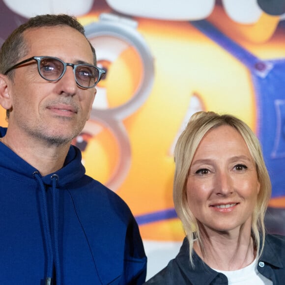 Gad Elmaleh et Audrey Lamy assistent à l'avant-première de "Moi, Moche Et Mechant 4" à Paris, le 21 juin 2024. Aurore Maréchal/ABACAPRESS.COM