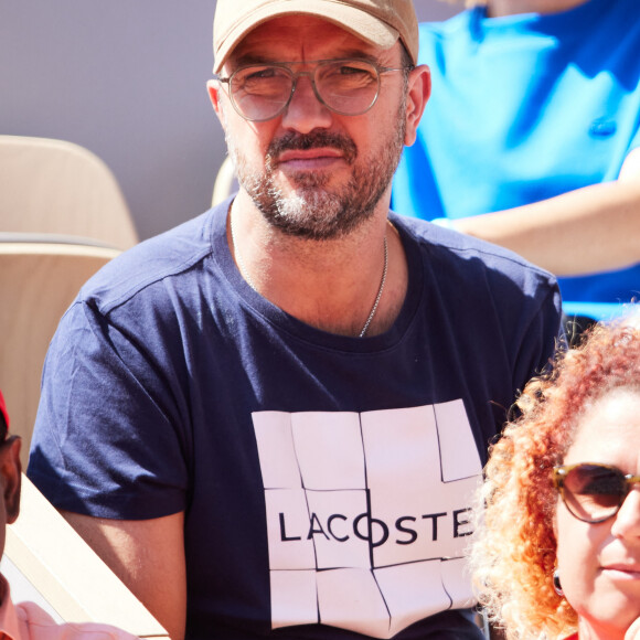 Jarry en tribunes lors des Internationaux de France de tennis de Roland Garros 2023 à Paris, le 2 juin 2023. © Moreau-Jacovides/Bestimage