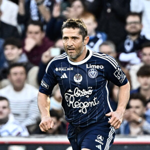 Bixente Lizarazu - A l’occasion des 100 ans du parc Lescure, Bordeaux accueille au stade Chaban-Delmas un match de gala opposant les gloires des Girondins de Bordeaux au Variétés Club de France le mardi 14 mai 2024.