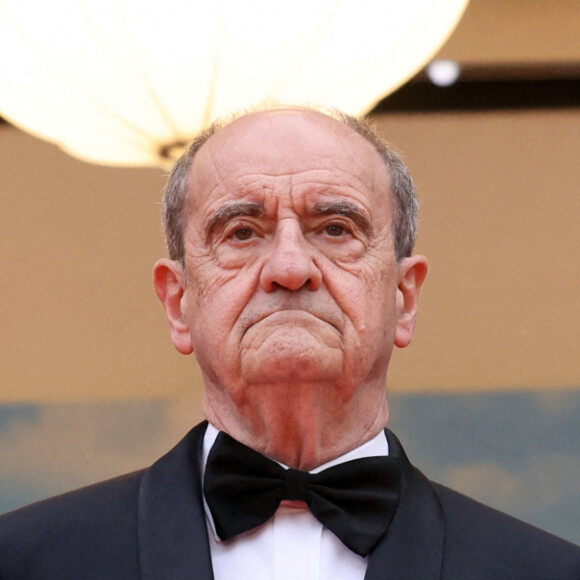 Pierre Lescure - Montée des marches du film « Les Amandiers » lors du 75ème Festival International du Film de Cannes. Le 22 mai 2022 © Dominique Jacovides / Bestimage
