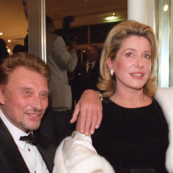 Archives - Catherine Deneuve et Johnny Hallyday