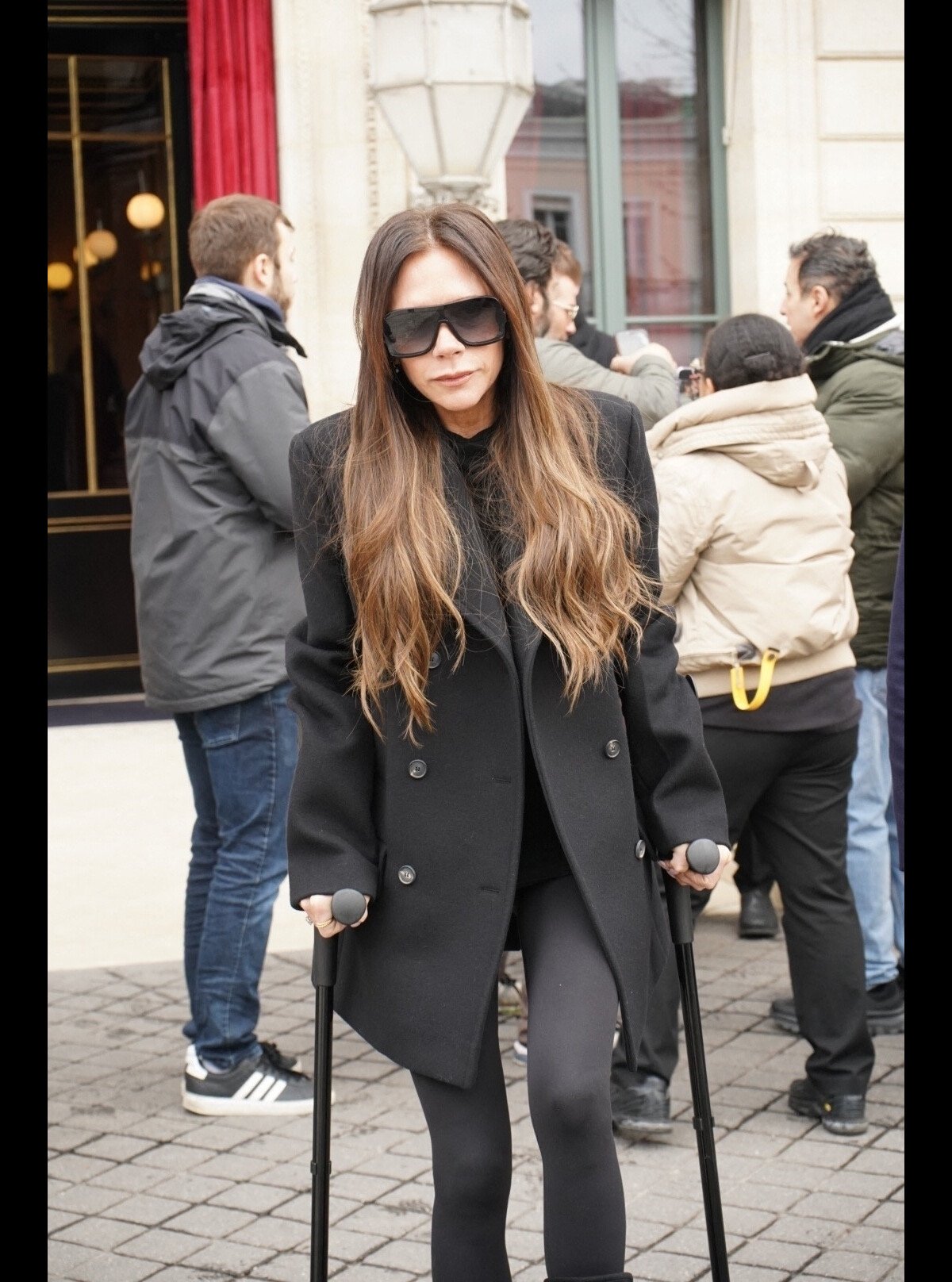 Photo : Victoria Beckham lors de la Paris Fashion Week. - Purepeople