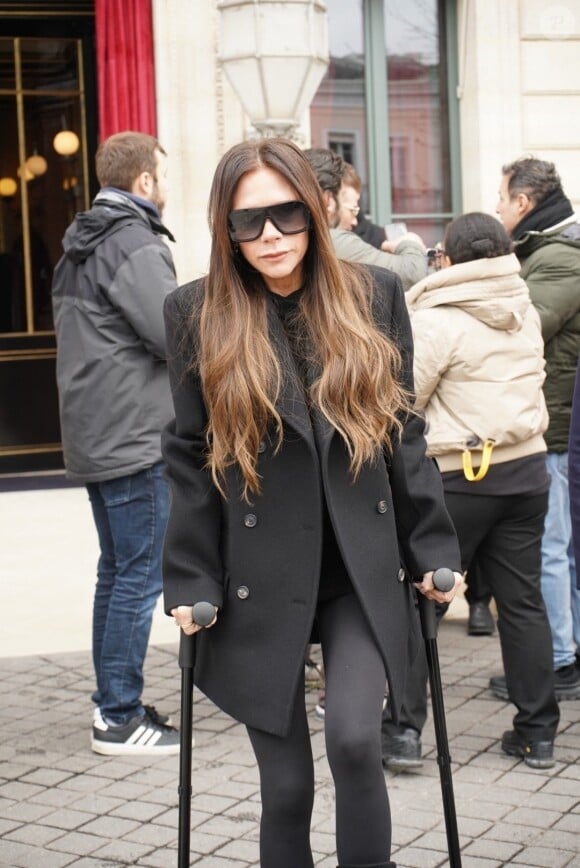 Victoria Beckham lors de la Paris Fashion Week.