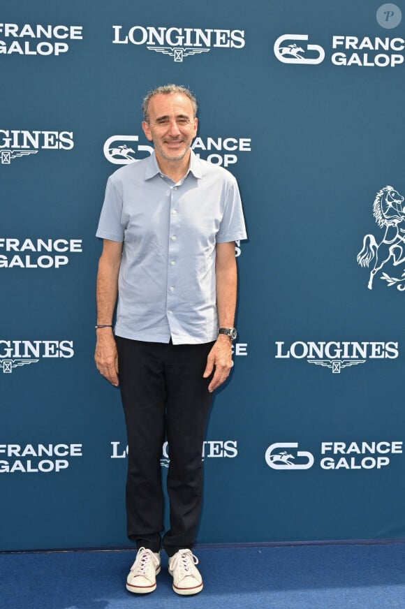 L'acteur Elie Semoun assiste au Prix de Diane Longines à Chantilly, France, le 18 juin 2023. Photo par Mireille Ampilhac/ABACAPRESS.COM