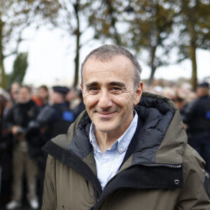 Elie Semoun participe à la Marche contre l'antisémitisme à Paris, France, le 12 novembre 2023. Photo par Raphael Lafargue/ABACAPRESS.COM