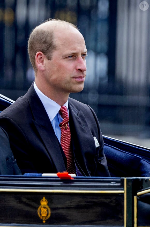 Londres, 25-06-2024 Le Prince William, Prince de Galles pendant la cérémonie de bienvenue pour le début de la visite d'État en Grande-Bretagne de l'Empereur et de l'Impératrice du Japon le 25 juin 2024 à Londres, Angleterre Photo : Albert Nieboer PAYS-BAS OUT POINT THE VUE OUT