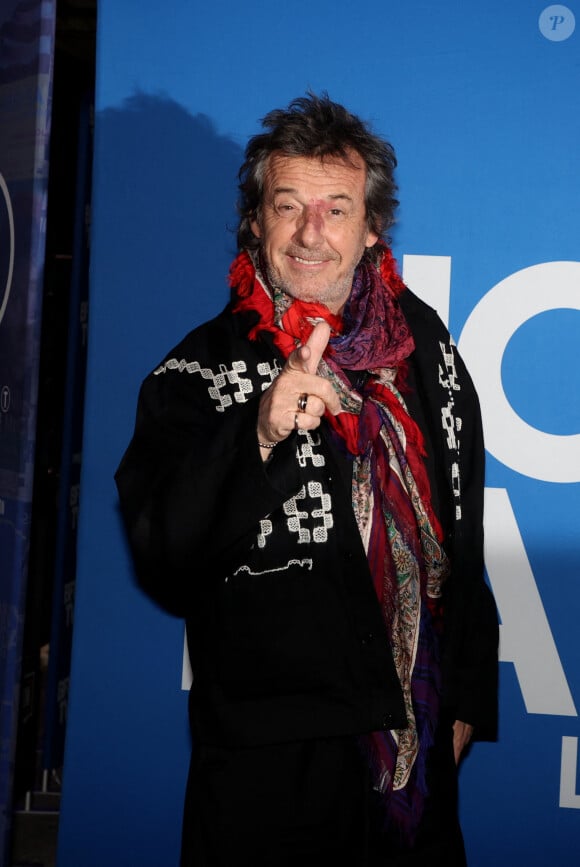 Jean-Luc Reichmann - Photocall du vernissage de l'exposition "Johnny Hallyday, l'exposition" au Palais des Expositions à Paris. Le 21 décembre 2023 © Dominique Jacovides / Bestimage