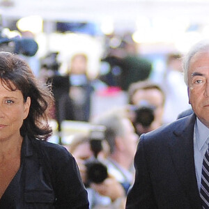 Elle a fait front avec lui, pris sa défense et attaqué ses détracteurs...Dominique Strauss-Kahn et Anne Sinclair en 2011. Photo by Humberto Carreno/Startraks/ABACAPRESS.COM