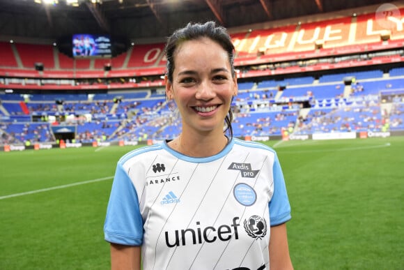 Alize Lim lors du match de football caritatif entre l'OL Légendes et la team Unicef au Groupama Stadium à Lyon en faveur des enfants d'Ukraine et pour célébrer les 20 ans du premier titre de Champion de France de l Olympique Lyonnais le 10 mai 2022. © Romain Doucelin / Bestimage