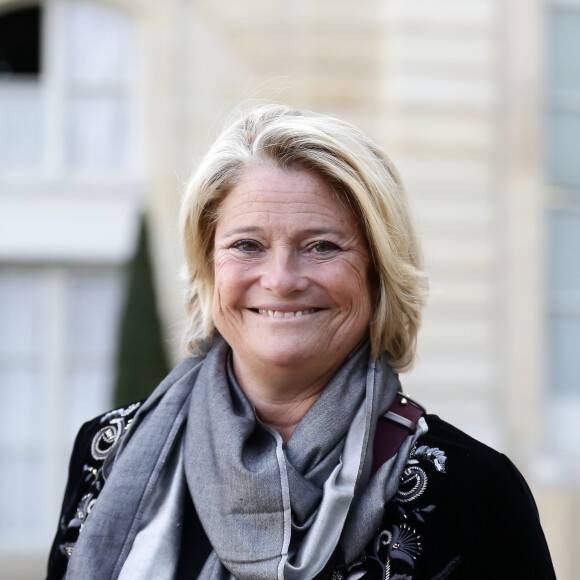 Marina Carrère d'Encausse - Journée internationale pour l'élimination de la violence à l'égard des femmes et du lancement de la grande cause du quinquennat, au Palais de l'Elysée, Paris, France. Le 25 novembre 2017 © Stéphane Lemouton / Bestimage