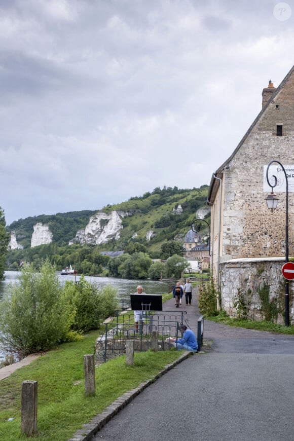 Les Andelys (27) : vue sur les bords de Seine, vallee de la Seine, boucle de Seine - Photo by Matarezo/ANDBZ/ABACAPRESS.COM