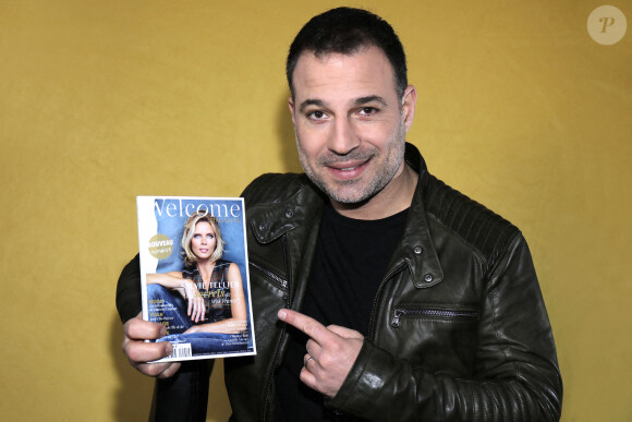 Mario Barravecchia pose à Paris. Vim/ABACAPRESS.COM