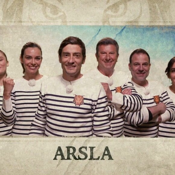 Mario Barravecchia, Claude Dartois, Marine Lorphelin, Maëlle Pistoia, Pascal Bataille et Lorène Vivier étaient les invités de "Fort Boyard" ce jeudi 13 juillet.