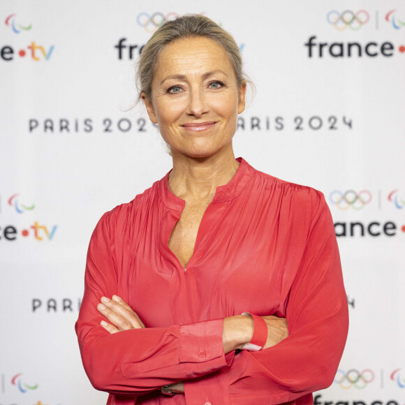 Coup dur pour Anne-Sophie Lapix.
Anne Sophie Lapix lors de la présentation des journalistes et chroniqueurs de France Télévisions pour les Jeux Olympiques au musée de l'Homme à Paris. © Pierre Perusseau / Bestimage