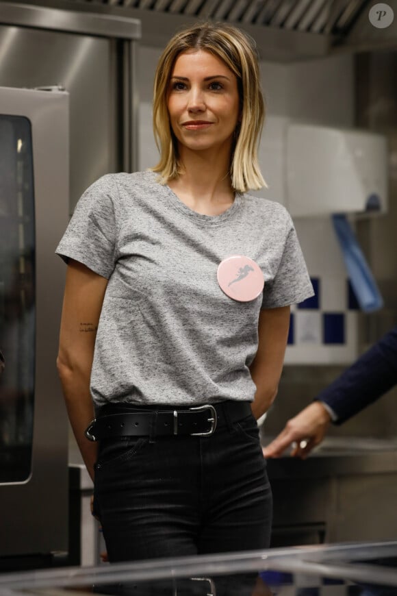 Miss France 2006 a fait part de cette mésaventure dans sa story Instagram 
Alexandra Rosenfeld (Miss France 2006) - Conférence de presse de présentation de l'edition 2019 du salon de la pâtisserie à l'institut le cordon bleu à Paris, le 16 avril 2019