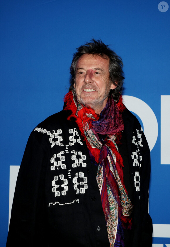 Jean-Luc Reichmann - Photocall du vernissage de l'exposition "Johnny Hallyday, l'exposition" au Palais des Expositions à Paris. Le 21 décembre 2023 © Dominique Jacovides / Bestimage  