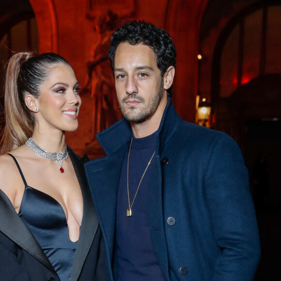 Exclusif - Iris Mittenaere, Diego El Glaoui - People au défilé Etam Live Show 2021 à l'Opéra Garnier à Paris le 4 octobre 2021. © Cyril Moreau / Rachid Bellak / Bestimage 