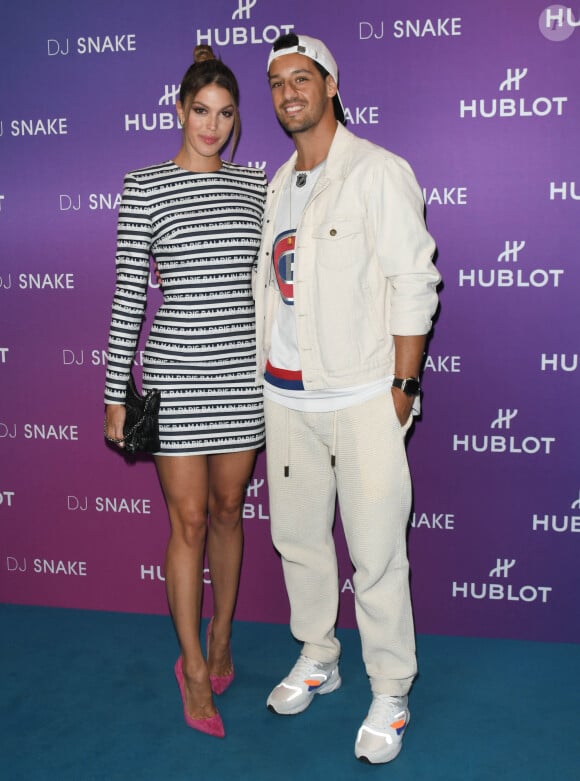 Iris Mittenaere et son compagnon Diego El Glaoui - Soirée de lancement de la montre Hublot x DJ Snake à l'AccorHotels Arena à Paris le 2 septembre 2021. © Coadic Guirec/Bestimage 