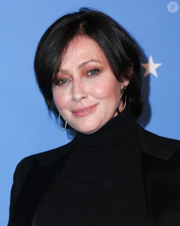 Cependant, elles ne devraient pas être présentes aux funérailles de l'actrice
Shannen Doherty - Soirée Paramount Network à l'hôtel Sunset Tower à Los Angeles, Californie, Etats-Unis, le 18 janvier 2018. 