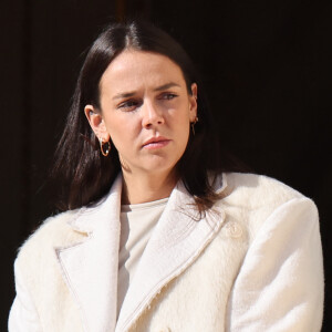 Pauline Ducruet - La famille princière de Monaco au balcon du palais, à l'occasion de la Fête Nationale de Monaco. Le 19 novembre 2023 © Claudia Albuquerque / Bestimage 