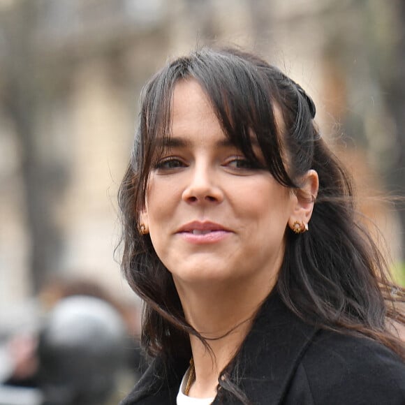 Pauline Ducruet - Arrivées au défilé Miu Miu prêt-à-porter automne-hiver 2023/2024 lors de la Fashion Week de Paris (PFW), à Paris, France, le 7 mars 2023. © Veeren / Christophe Clovis / Bestimage 