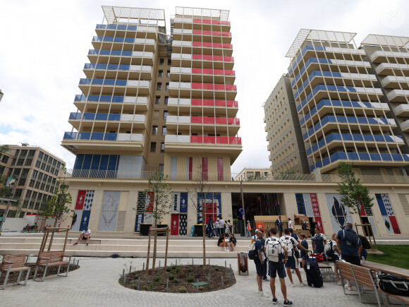 Le village olympique, à Saint-Denis, France (Credit Image: © Mickael Chavet/ZUMA Press Wire)