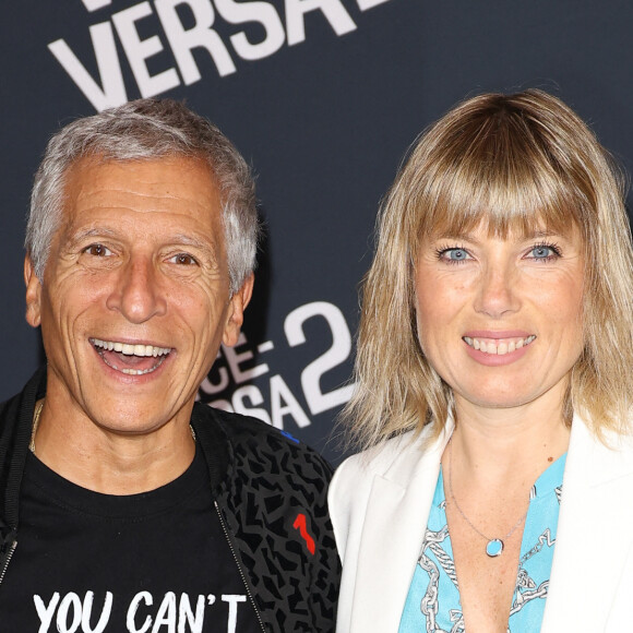 Nagui et sa femme Mélanie Page - Avant-première du film "Vice-versa 2" au cinéma Le Grand Rex à Paris le 16 juin 2024. © Coadic Guirec/Bestimage