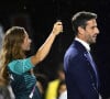 Lors de la cérémonie d'ouverture des Jeux Olympiques (JO) de Paris
Tony Estanguet à la cérémonie d'ouverture des Jeux Olympiques (JO) de Paris, le 26 juillet 2024 au Trocadéro.( © Photo News / Panoramic / Bestimage