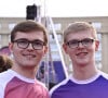 Alexis et Felix Lebrun sont les nouvelles stars du tennis de table
Alexis Lebrun et Felix Lebrun, pongistes français, lors de l'allumage de la vasque de la Flamme Olympique à Montpellier pour les Jeux Olympiques de Paris.