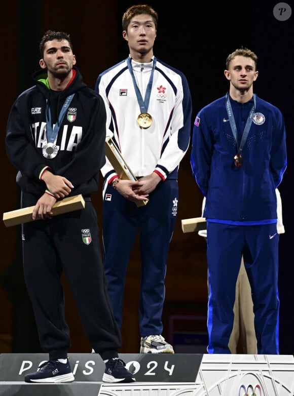 Hong Kong a prévu de remettre des primes de 740 240 euros à ses champions olympiques
 
Ka Long Cheung de Hong Kong remporte la médaille d'or en escrime aux Jeux olympiques de Paris 2024. (Credit Image: © ANSA via ZUMA Press)