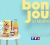 Depuis janvier, TF1 diffuse "Bonjour !" chaque matin
Affiche promotionnelle de "Bonjour !" sur TF1