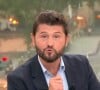 TF1 a chargé Christophe Beaugrand d'assurer l'intérim de Bruce Toussaint
Christophe Beaugrand sur le plateau de "Bonjour !"