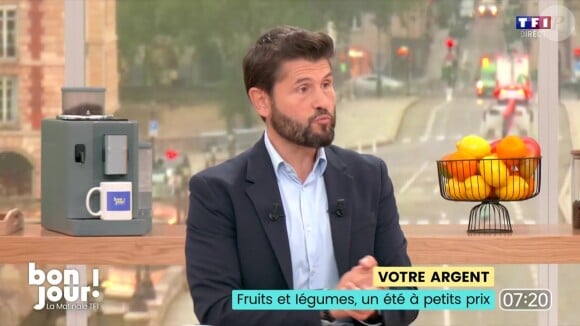 Christophe Beaugrand n'a pas communiqué de date quant à son retour sur le plateau de "Bonjour !"
Christophe Beaugrand sur le plateau de "Bonjour !"